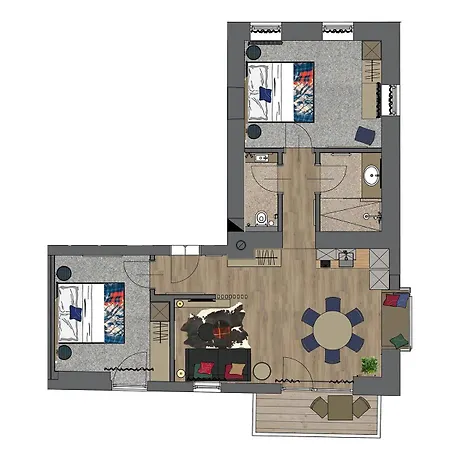 Apartament Jenul Tröpolach